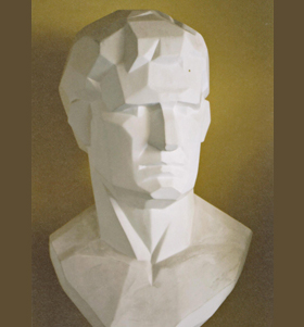 レッスンの最後には、複雑な石膏像の描き方も掲載しております。是非トライしてみてください。